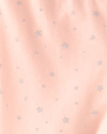 Girls Glitter Star Leggings - Le Petite Ballet