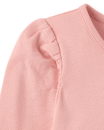 Girls Horse Icon Puff Sleeve Top - Countryside Manor
