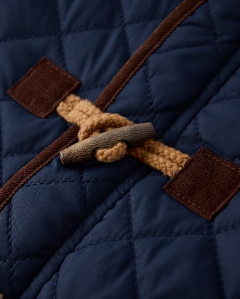Boys Quilted Flannel Lined Jacket - Countryside Manor