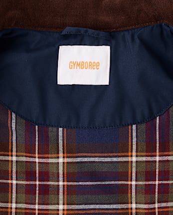 Boys Quilted Flannel Lined Jacket - Countryside Manor