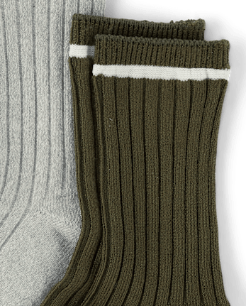 Boys Crew Socks 3-Pack - Little Essentials