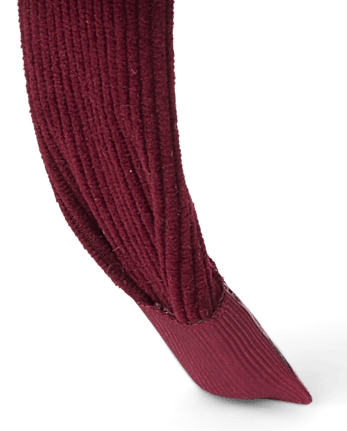 Girls Bow Corduroy Headband - The Harvest Edit