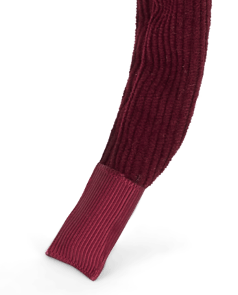 Girls Bow Corduroy Headband - The Harvest Edit