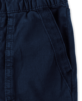 Boys Garment Dyed Pull On Jogger Pants - Little Essentials