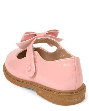 Girls Bow Mary Jane Shoes - Little Essentials