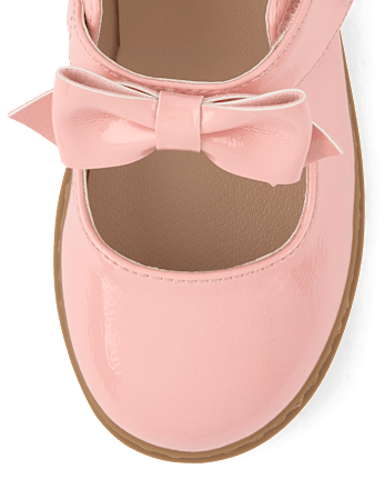 Girls Bow Mary Jane Shoes - Little Essentials