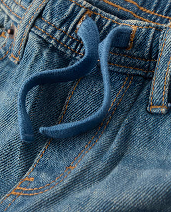 Boys Pull On Jogger Jeans - Little Essentials