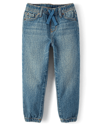 Boys Pull On Jogger Jeans - Little Essentials