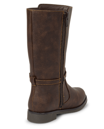Girls Buckle Boots - Little Essentials