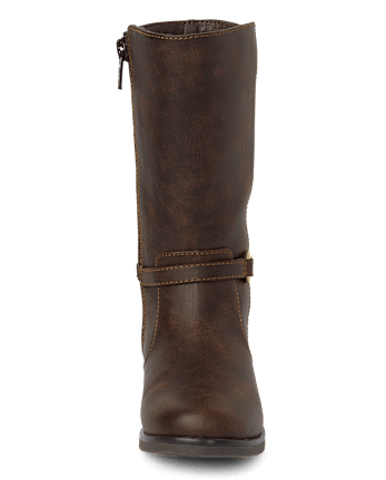 Girls Buckle Boots - Little Essentials