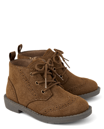 Boys Lace-Up Boots - Little Essentials
