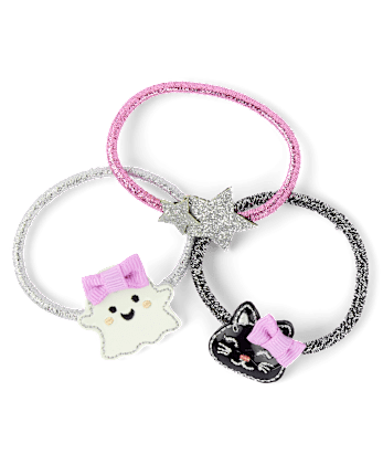 Girls Halloween 6-Piece Hair Set - Trick or Treat