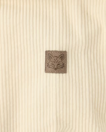 Boys Textured Corduroy Button Up Shirt - The Harvest Edit