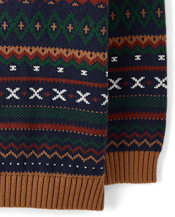 Boys Fairisle Sweater - Countryside Manor