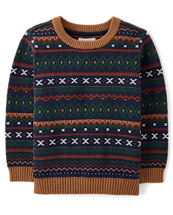 Boys Fairisle Sweater - Countryside Manor