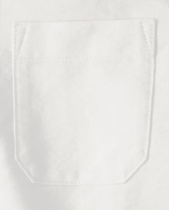 Boys Oxford Button Up Shirt - Little Essentials