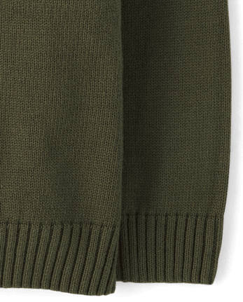 Boys Pumpkin Fairisle Sweater - The Harvest Edit