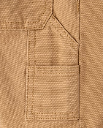 Boys Relaxed Utility Pants - Little Essentials
