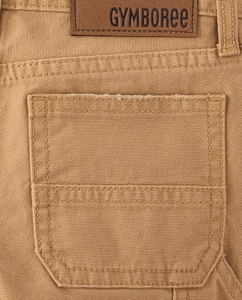 Boys Relaxed Utility Pants - Little Essentials