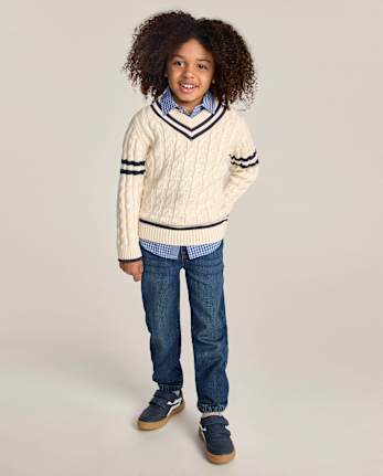 Boys Pull On Jogger Jeans - Little Essentials - RILEY WASH