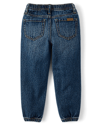 Boys Pull On Jogger Jeans - Little Essentials
