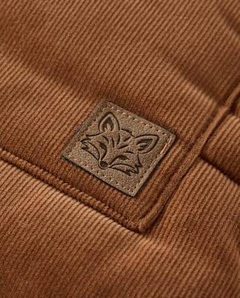 Boys Quilted Corduroy Flannel Lined Puffer Vest - The Harvest Edit