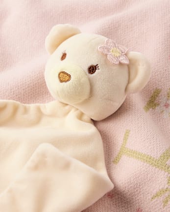 Baby Girls Cable Knit 4-Piece Gift Box Set - PALE BLUSH