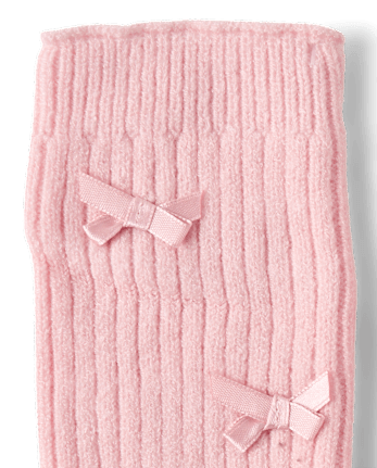 Girls Bow Leg Warmers - Le Petite Ballet