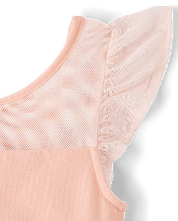 Girls Bow Flutter Leotard - Le Petite Ballet