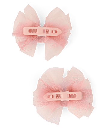 Girls Bow 4-Piece Hair Set - Le Petite Ballet