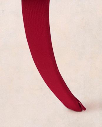 Girls Rosette Headband - Marchesa Mini x Gymboree - RED OCHRE