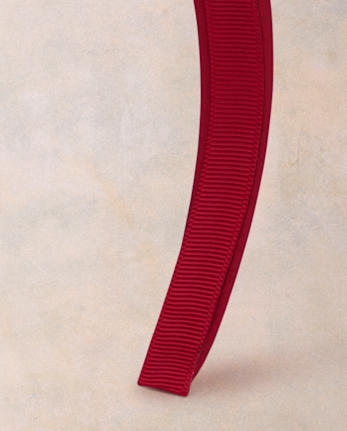 Girls Rosette Headband - Marchesa Mini x Gymboree - RED OCHRE