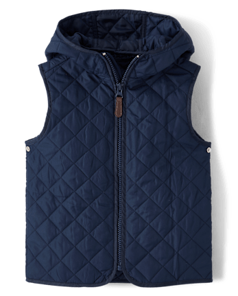 Boys Peacoat With Detachable Hooded Vest - Tartan Remix - TIDAL