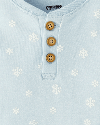 Baby Boys Winter Bodysuit 3-Pack - MULTI CLR