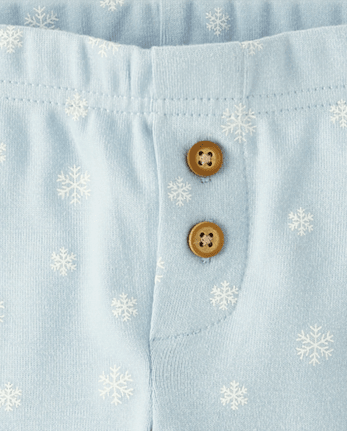 Baby Boys Snowflake Pants 3-Pack - MULTI CLR