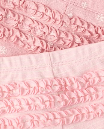 Baby Girls Snowflake Leggings 3-Pack - MULTI CLR