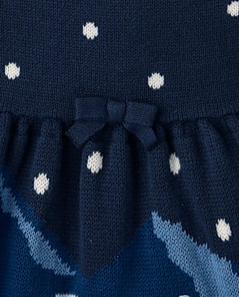 Girls Embroidered Train Sweater Dress - The Polar Express x Gymboree - TIDAL