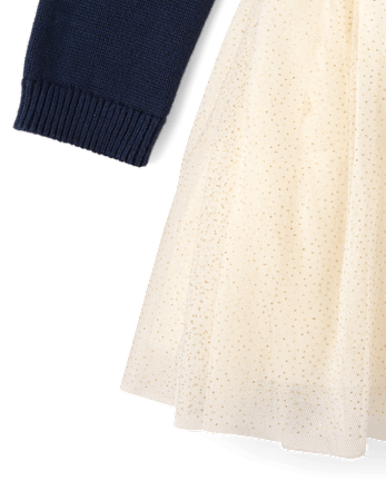Girls Embroidered Train Tutu Dress - The Polar Express™ x Gymboree - TIDAL