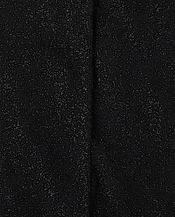 Girls Shimmer Tights - Little Essentials - BLACK