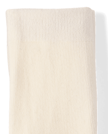 Baby Girls Heart Cable Knit Tights - Little Essentials - FAIR IVORY