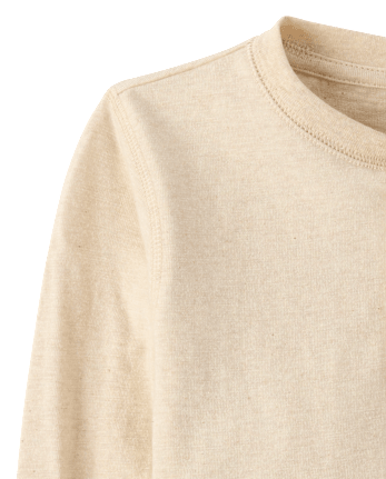 Boys Marled Henley Top - Little Essentials - H/T VANILLA