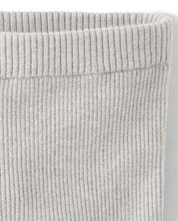 Girls Ribbed Sweater Leggings - Little Essentials - H/T MIST
