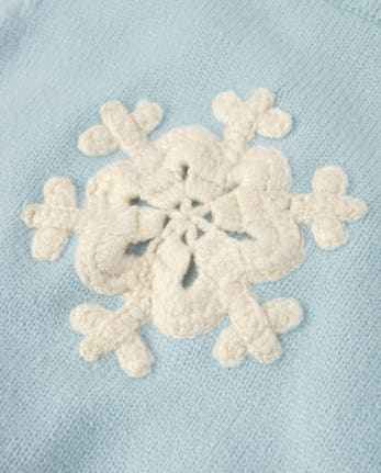 Baby Boys Crochet Snowflake 2-Piece Sweater Set - COSMIC LIGHT