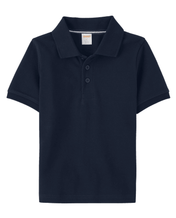 Boys Stain Resistant Polo And Chino Shorts 2-Piece Outfit Set - Uniform
