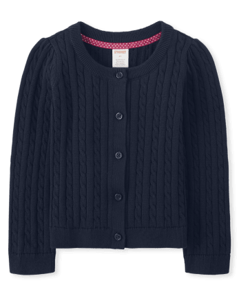 Girls Stain Resistant Polo And Jumper 3-Piece Outfit Set - Uniform