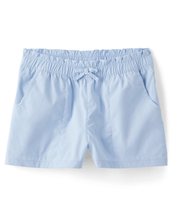 Girls Quick Dry Pull On Shorts 2-Pack - Little Classics
