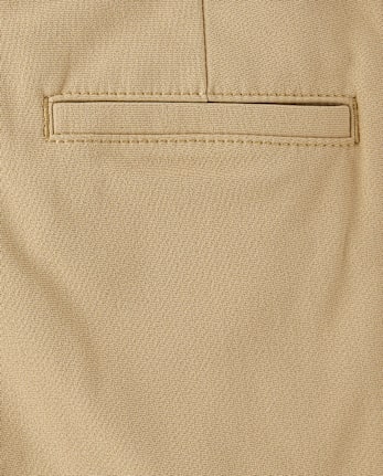 Boys Quick Dry Chino Shorts 2-Pack - Uniform