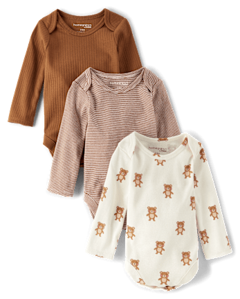 Unisex Baby Bear Sweater Overalls 4-Piece Outfit Set - Homegrown by Gymboree