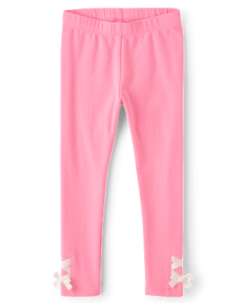Girls Lace Up Leggings 3-Pack - Little Essentials