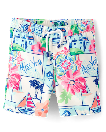 Boys Vacation 2-Piece Swimsuit - Swim